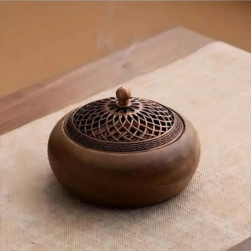 Incense Burner - Indoor Solid Wood by House Of Avana