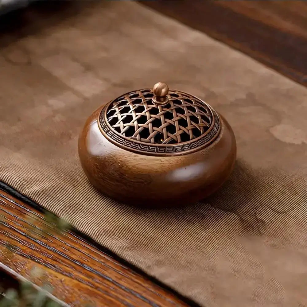 Incense Burner - Indoor Solid Wood by House Of Avana