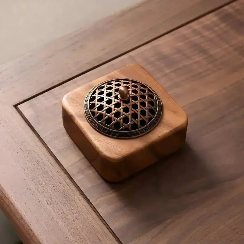 Incense Burner - Indoor Solid Wood by House Of Avana