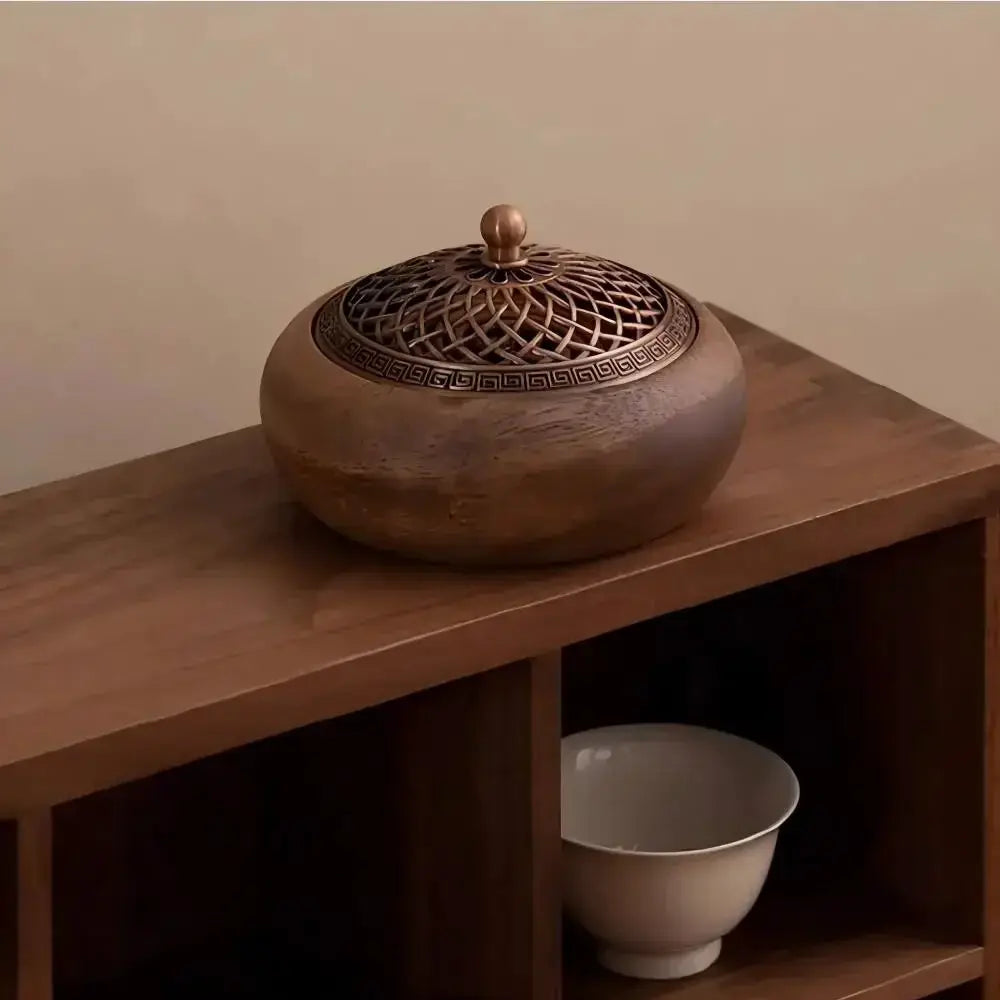 Incense Burner - Indoor Solid Wood by House Of Avana