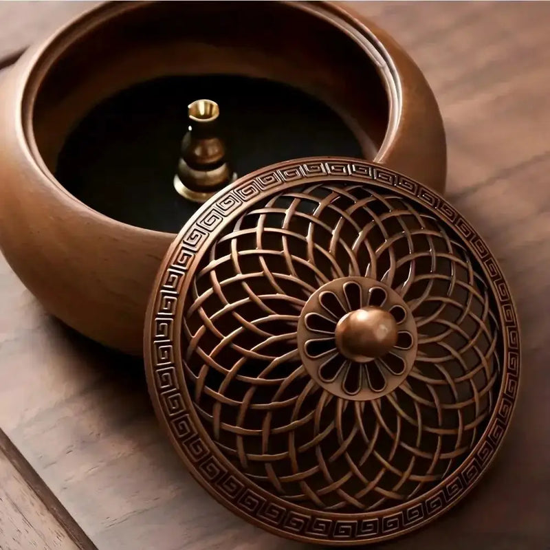 Incense Burner - Indoor Solid Wood by House Of Avana