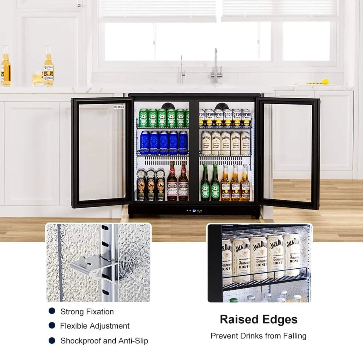 Industrial Freestanding Undercounter Beverage Refrigerator (SAK84019) by SAKSBY WHOLESALE