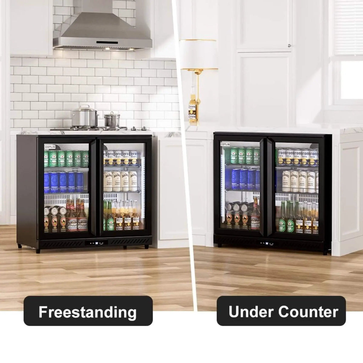 Industrial Freestanding Undercounter Beverage Refrigerator (SAK84019) by SAKSBY WHOLESALE