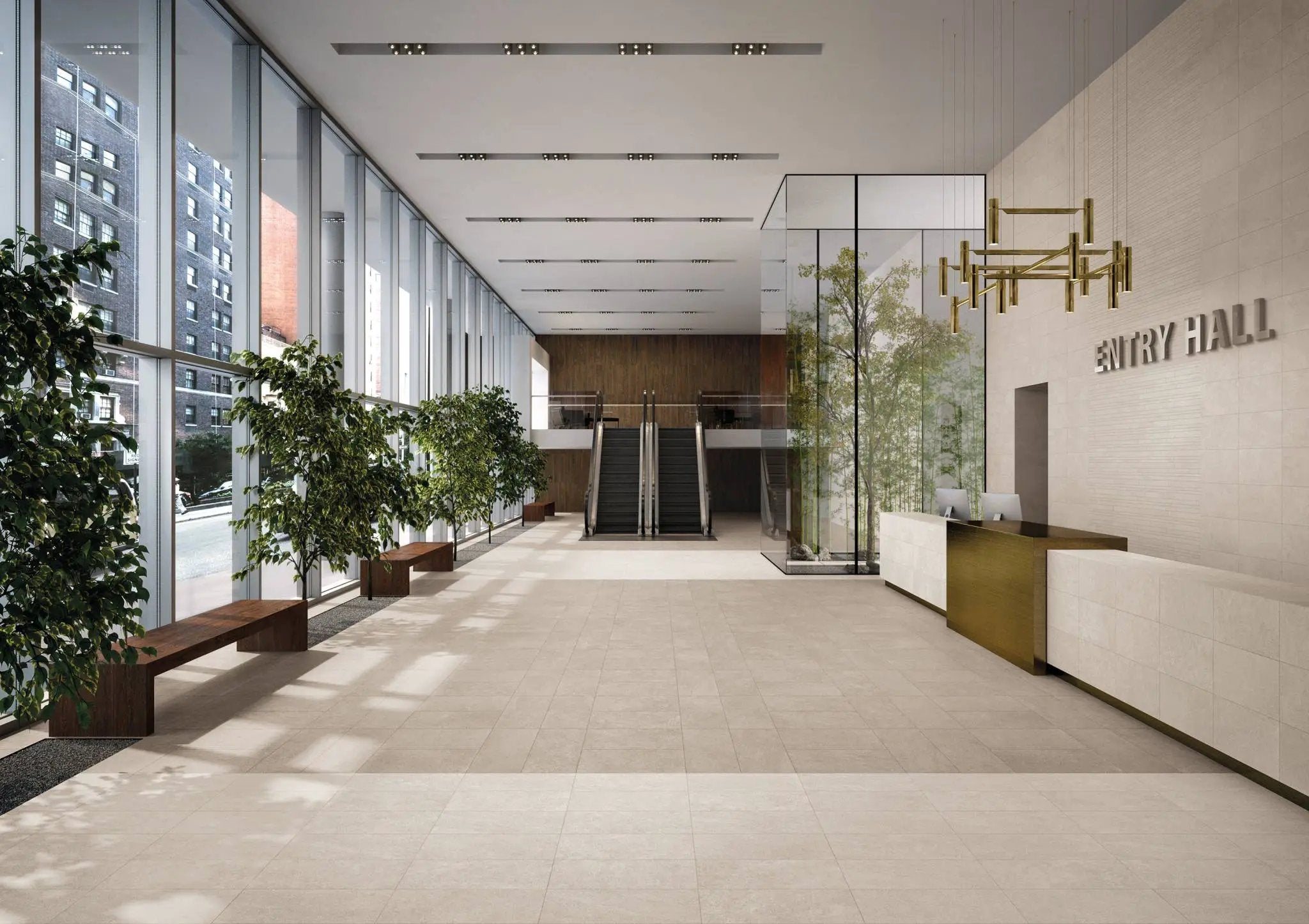 Infinity Sky Stone Look Porcelain Tiles 12x24 by landmarkceramics