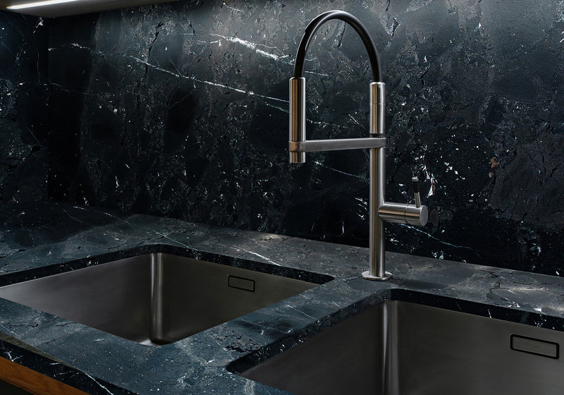 Infinity Textured Quartzite Slab Random room scene