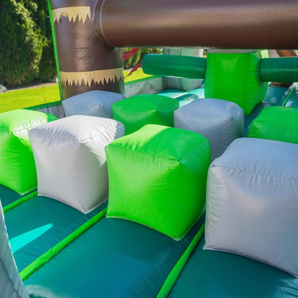 20FT Inflatable Dinosaur Obstacle Course With Blower (SAK90817) by SAKSBY WHOLESALE