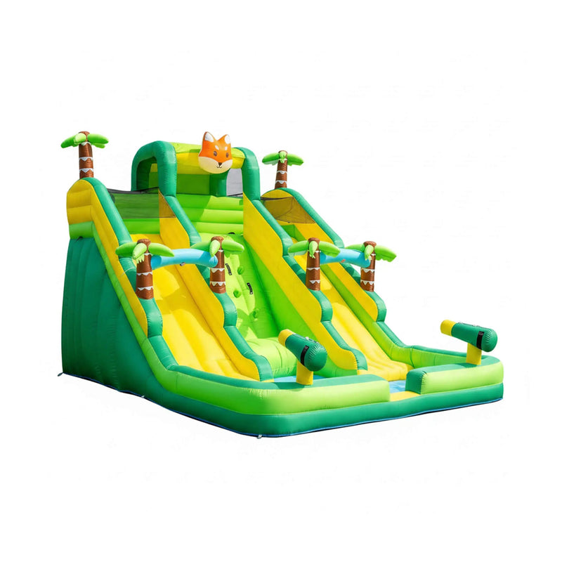 Inflatable Water Slide Park With Pool And Climbing Wall (SAK90736) by SAKSBY WHOLESALE