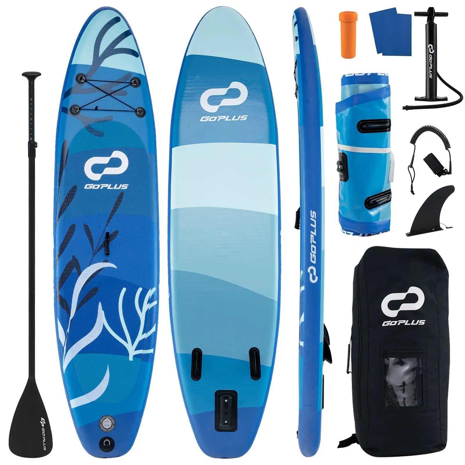 Inflatable Stand Up Paddle Board Sup Board with Premium SUP Accessories by DirectDeals