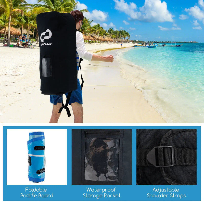 Inflatable Stand Up Paddle Board Sup Board with Premium SUP Accessories by DirectDeals
