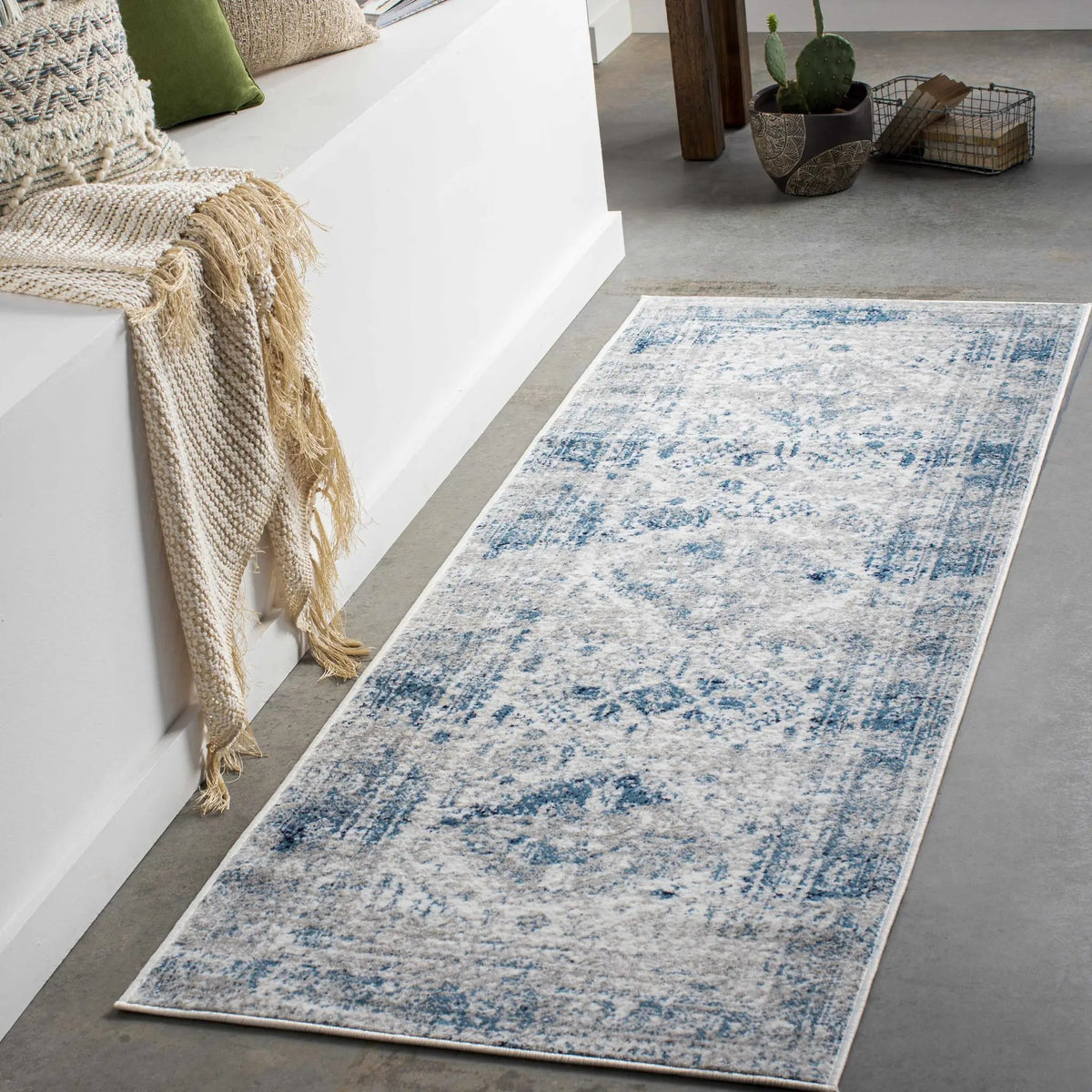 Inkom Area Rug, installed in a room