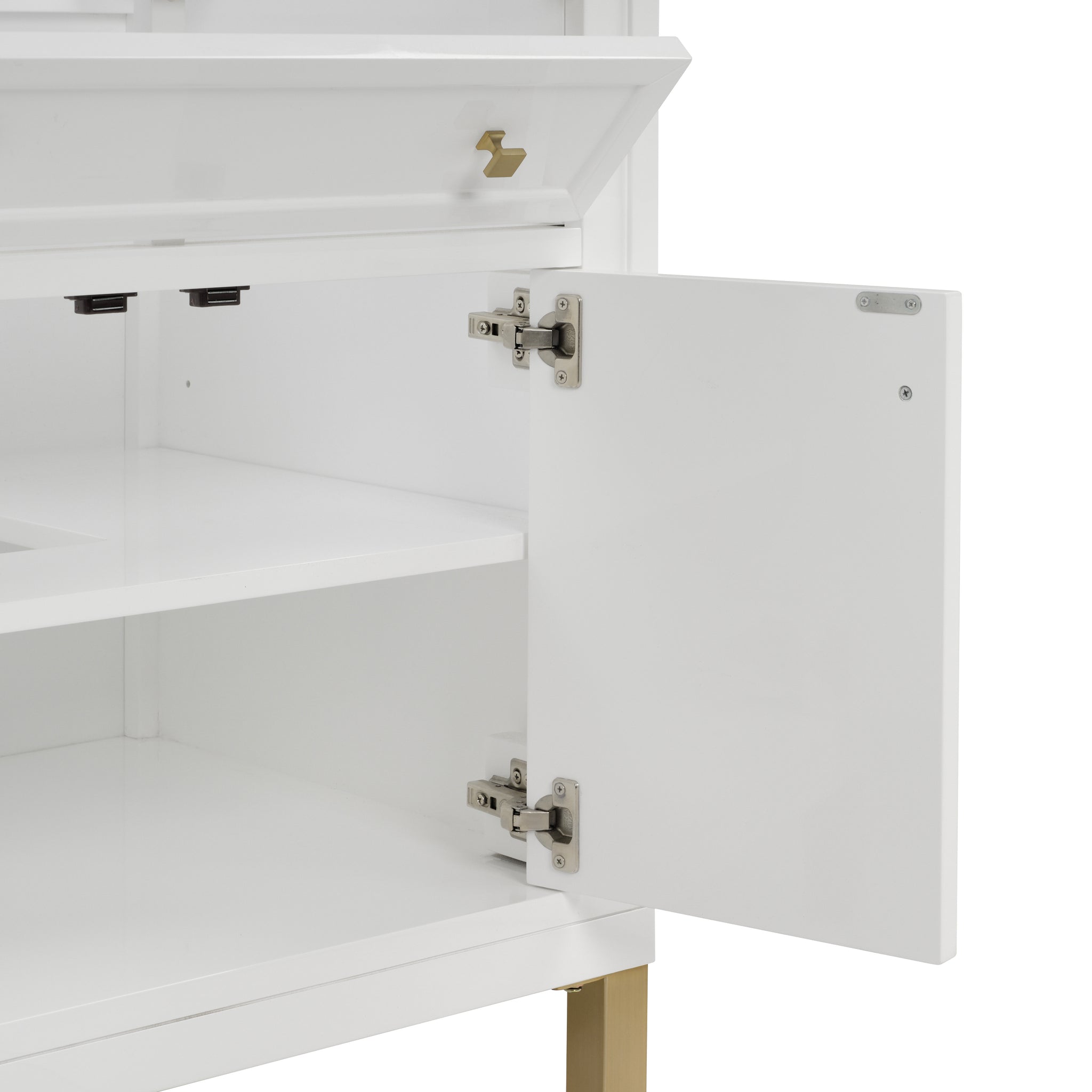 James Martin Chicago 30" Single Bathroom Vanity, Glossy White, view 25