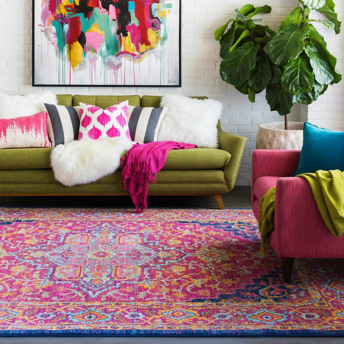 Inverkeithing Area Rug - Clearance, installed in a room 3