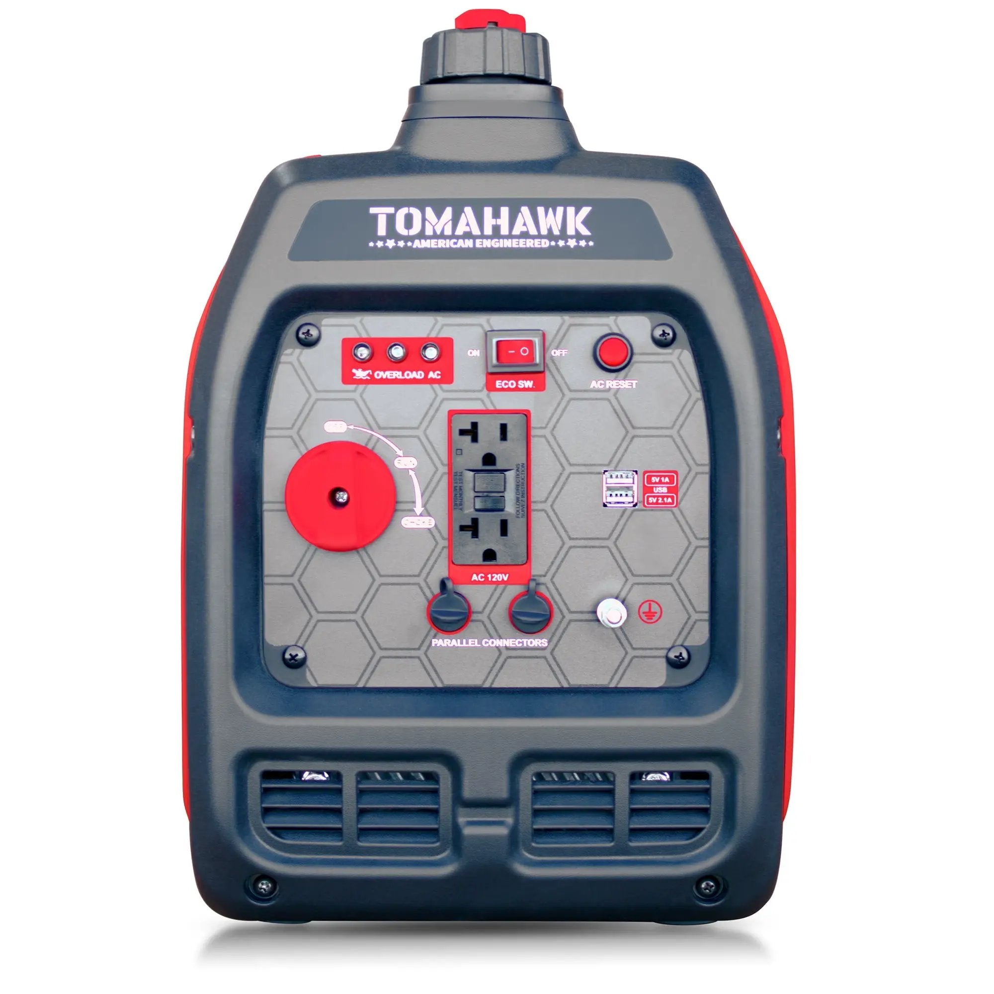 2000 Watt Inverter Generator Super Quiet Portable Gas Power Professional Use by Tomahawk Power