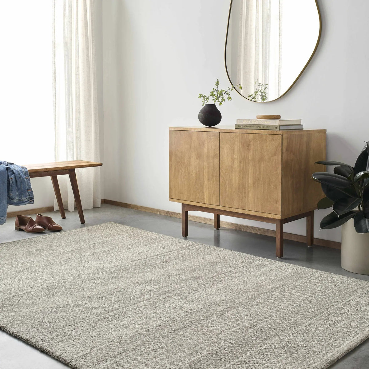 Iokua Area Rug - Clearance, installed in a room