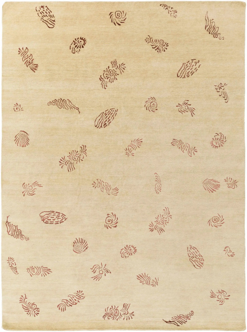 Yellow Premium Thick Wool Rug - Clearance by Boutique Rugs