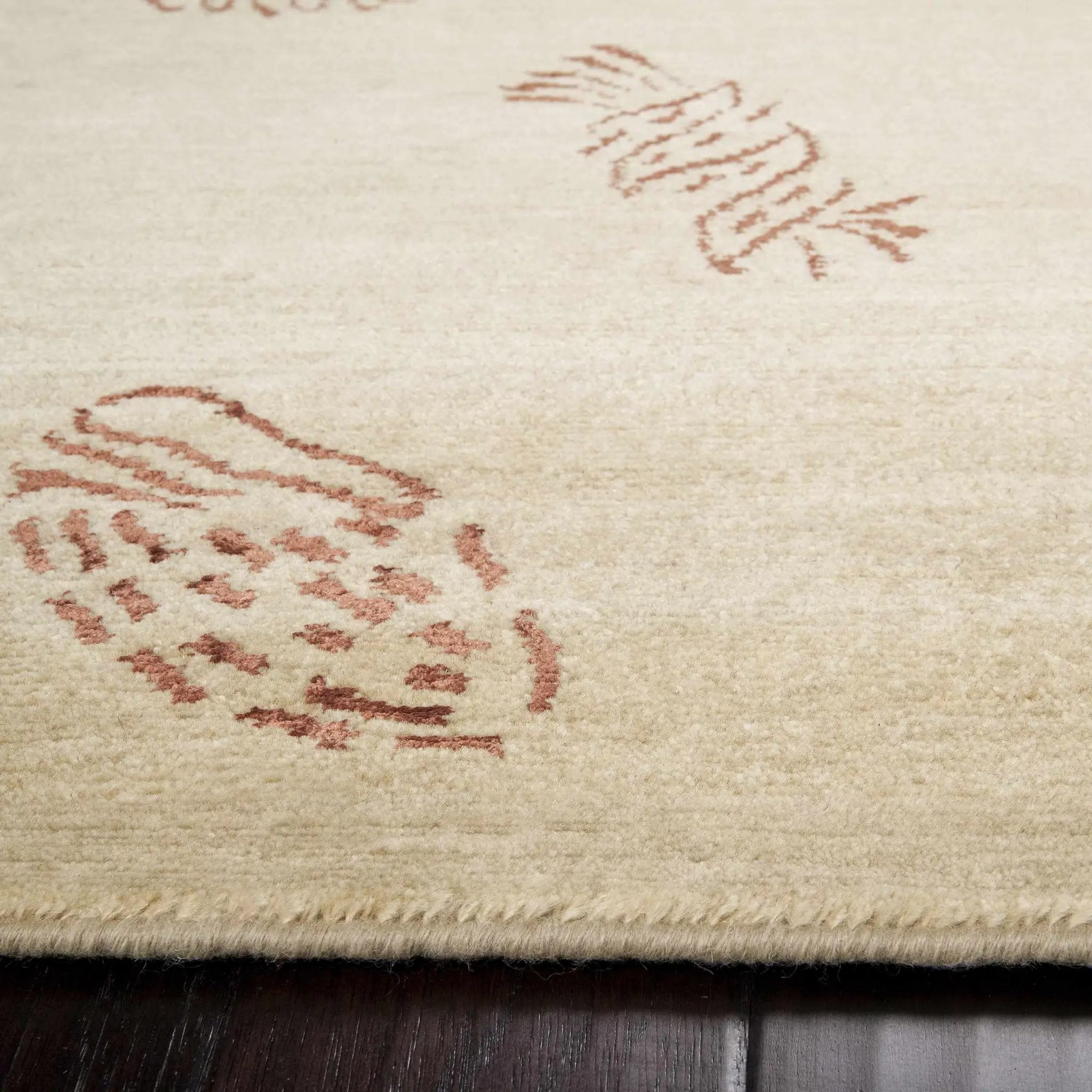 Yellow Premium Thick Wool Rug - Clearance by Boutique Rugs