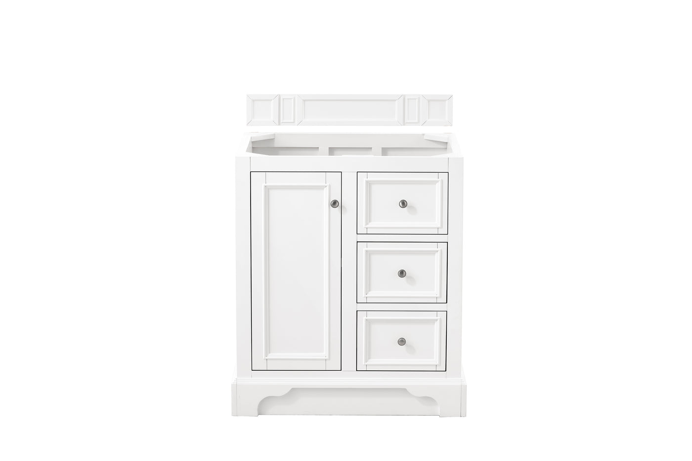 James Martin De Soto 30" Single Bathroom Vanity, Bright White, view 14