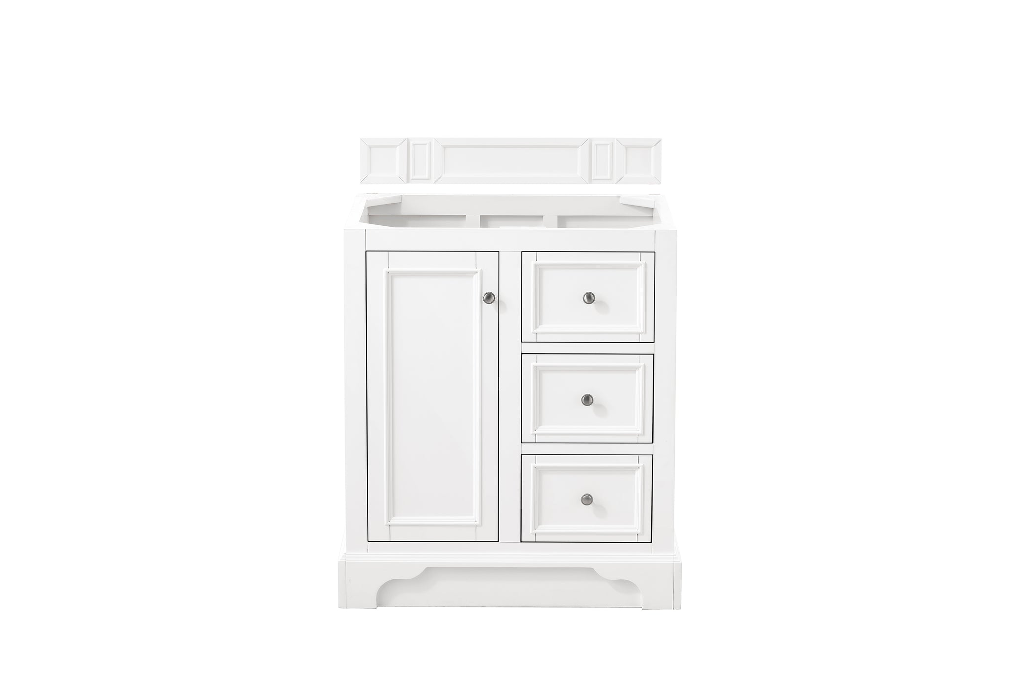 James Martin De Soto 30" Single Bathroom Vanity, Bright White, view 14