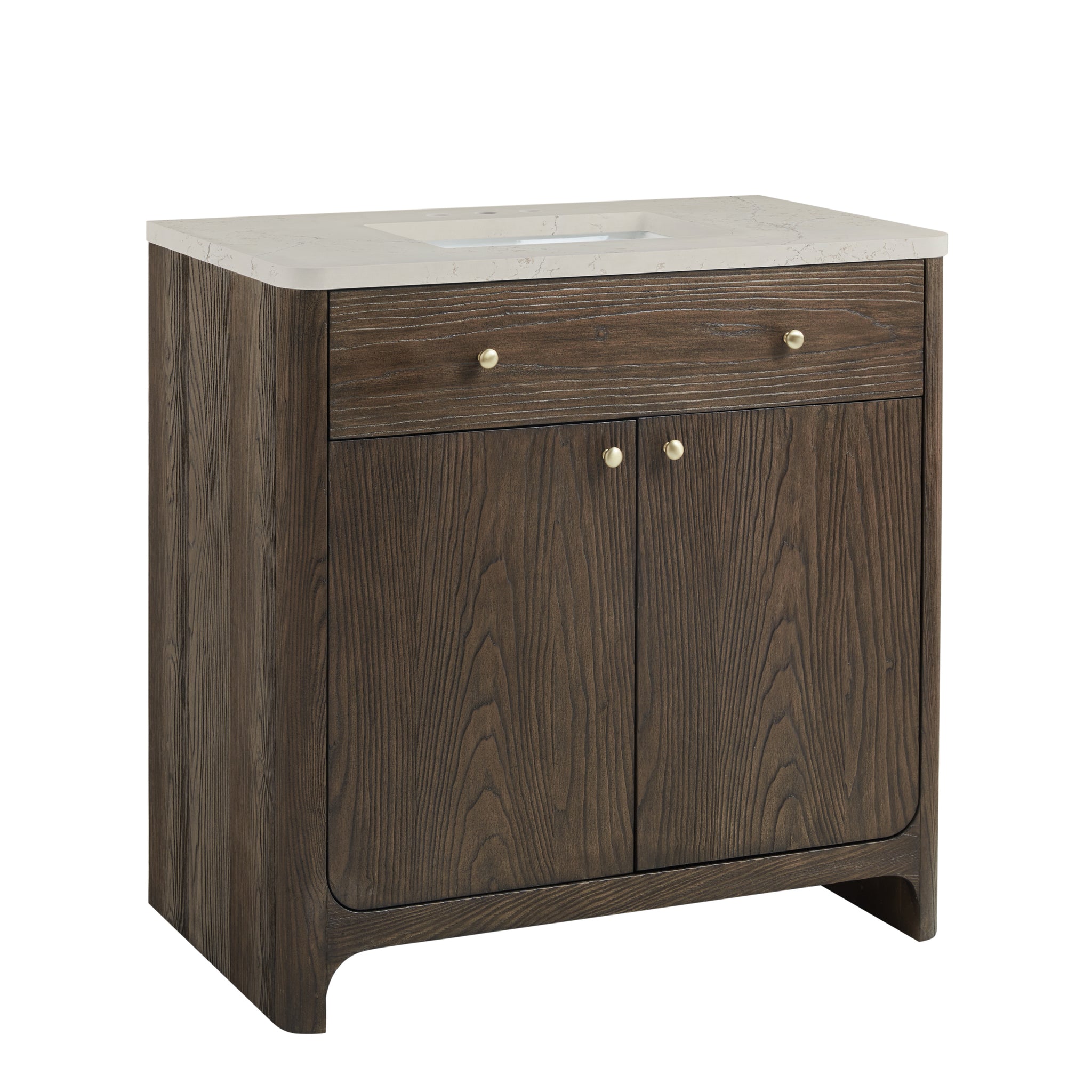 James Martin Gracyn 36" Single Bathroom Vanity, Sable, view 32
