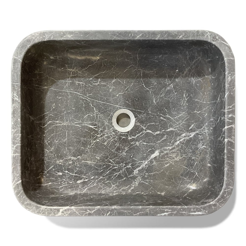 Iris Black Honed Oasis Marble Sink 18x22 Marble Honed 18x36 Sink