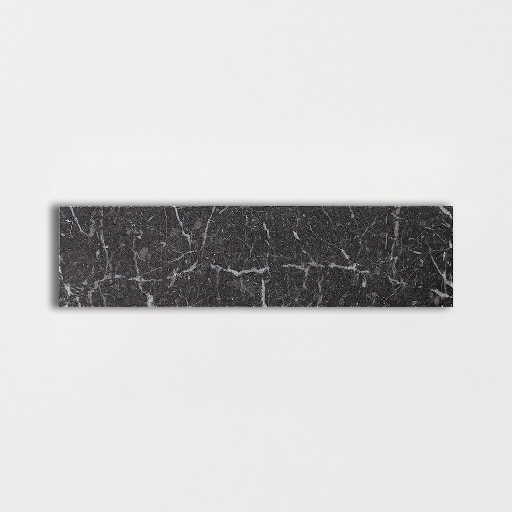 Iris Black Polished 2x8x1/2 Marble Polished 2x8 Tiles
