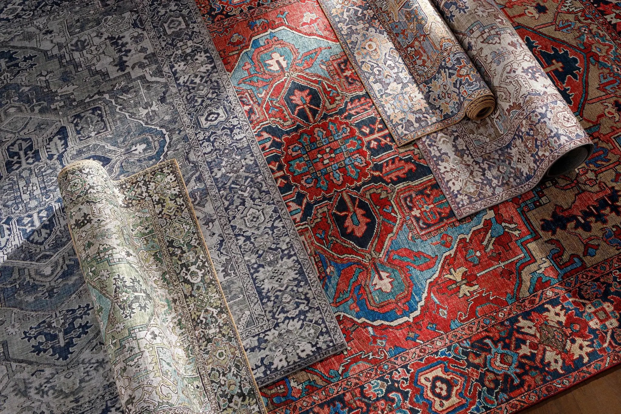 Neyland Iris Gray Area Rug 2359 by Boutique Rugs