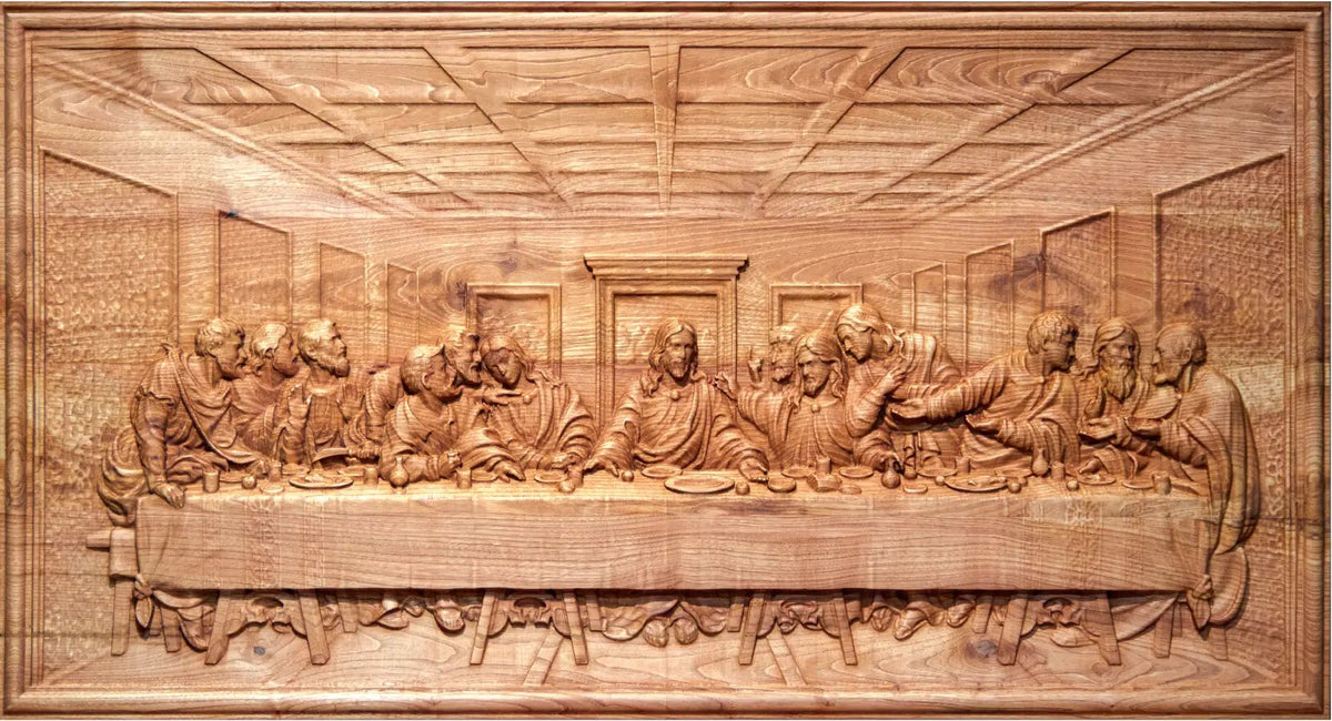 Wooden The Last  Supper, photo 4 of 5