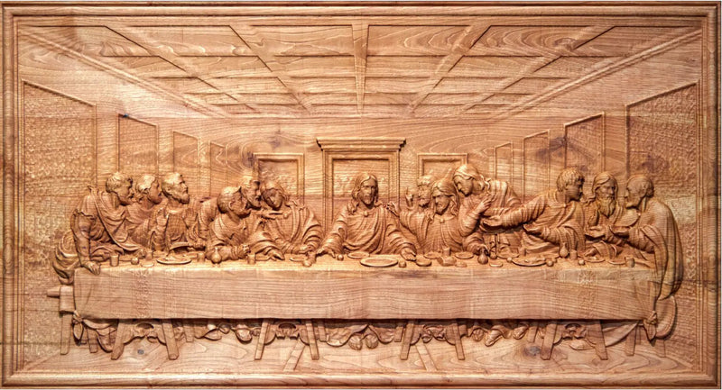 Wooden The Last Supper by Gizz