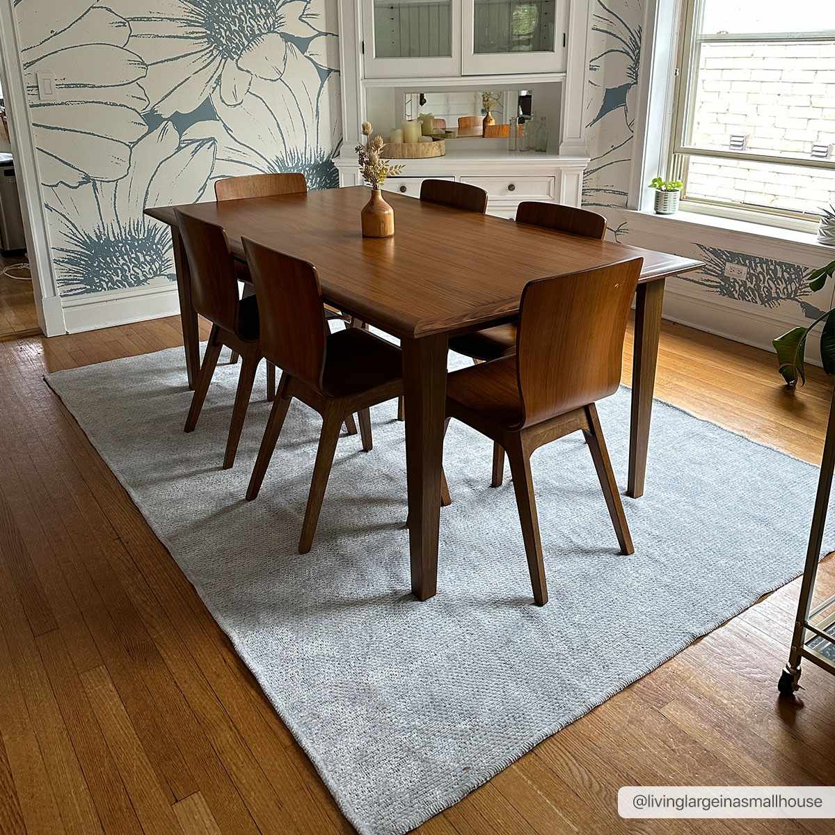 Isako Light Blue Solid Washable Rug - Clearance by Boutique Rugs