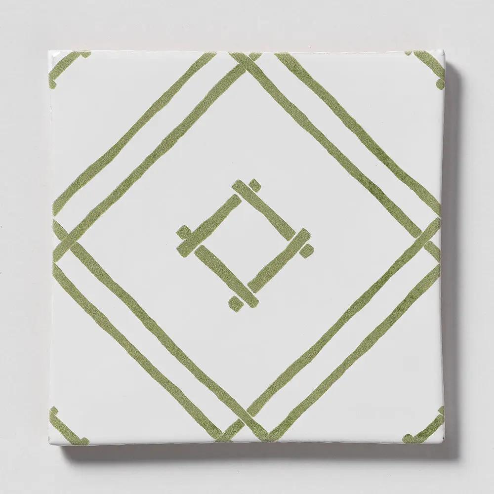 Island House Glossy Glazed Terracotta Tiles 6x6