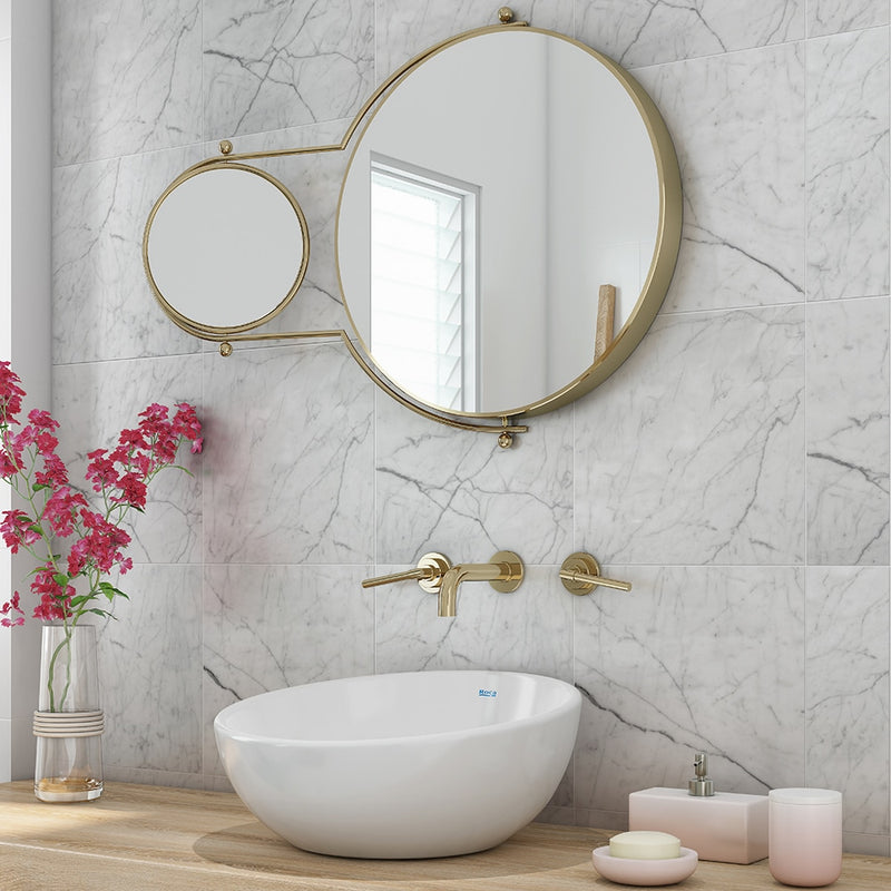 Italian Carrara Honed Marble Tiles 12x12 Marble Honed 12x12 Tiles — 2