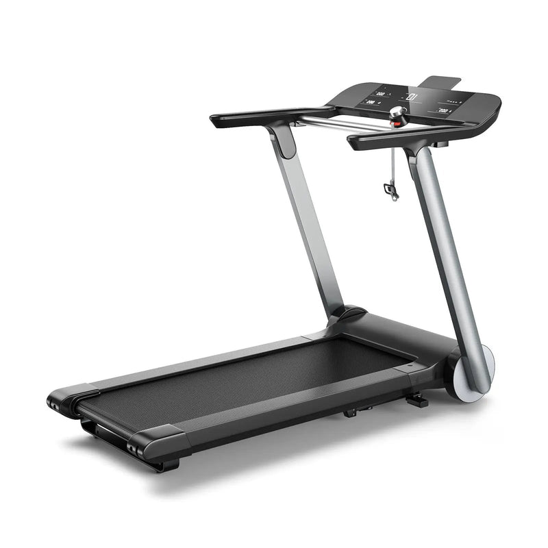 Italian Designed Folding Treadmill with Heart Rate Belt and Fatigue Button by DirectDeals