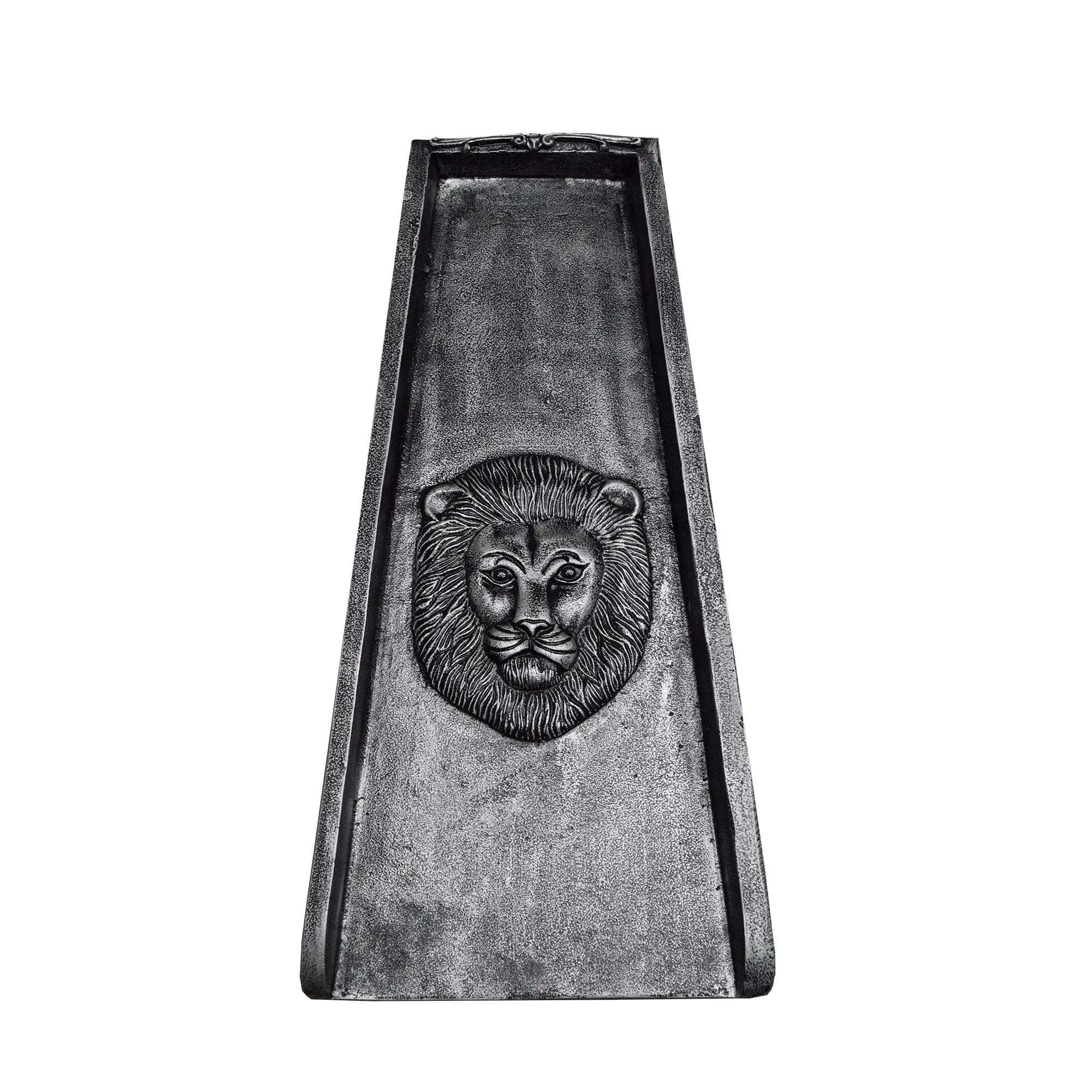 Silver Lion 24-in Cast Aluminum Downspout Gutter Splash Block by Sharicks