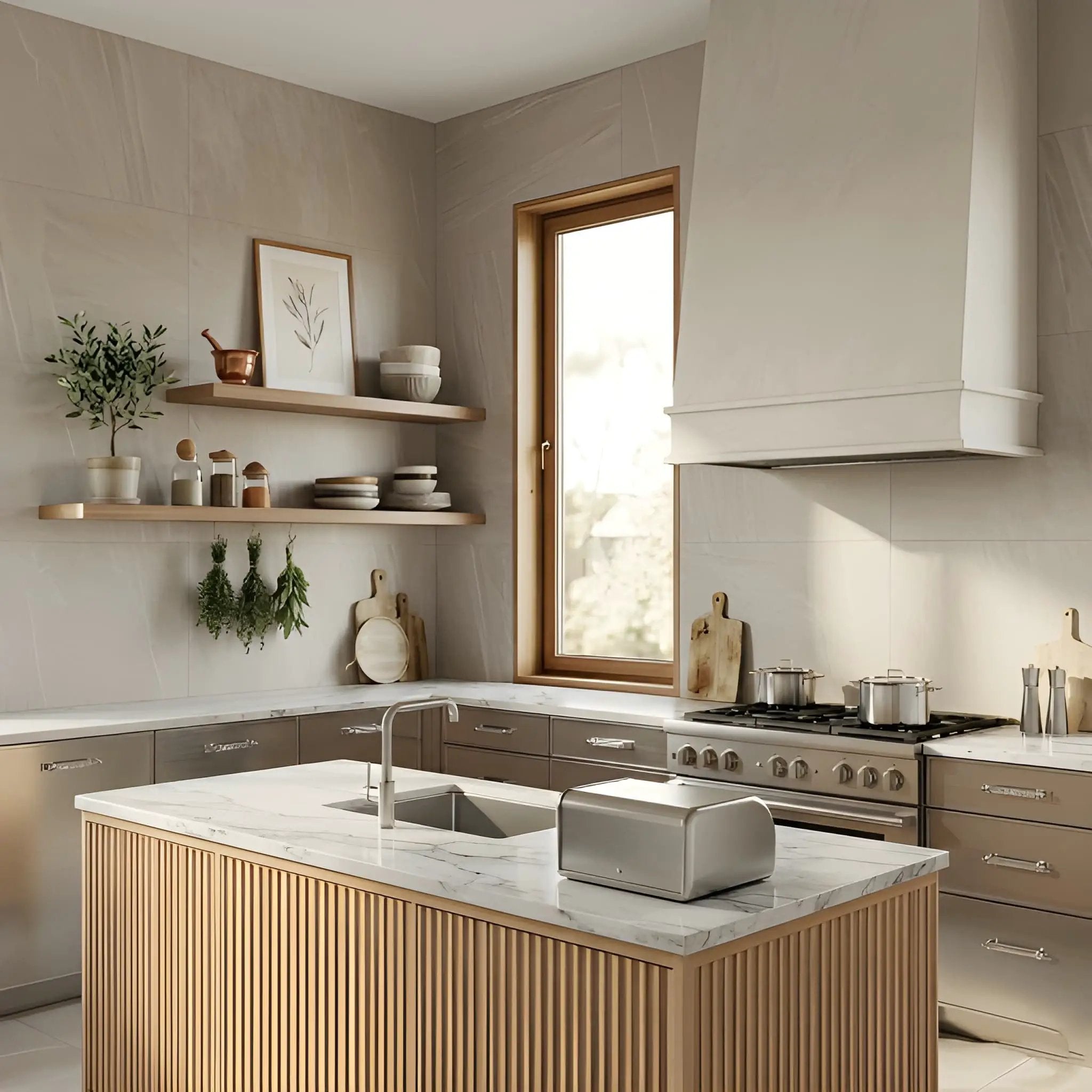 Ivory Flow Matte Porcelain Tiles 24x24 by Stonetiledepot