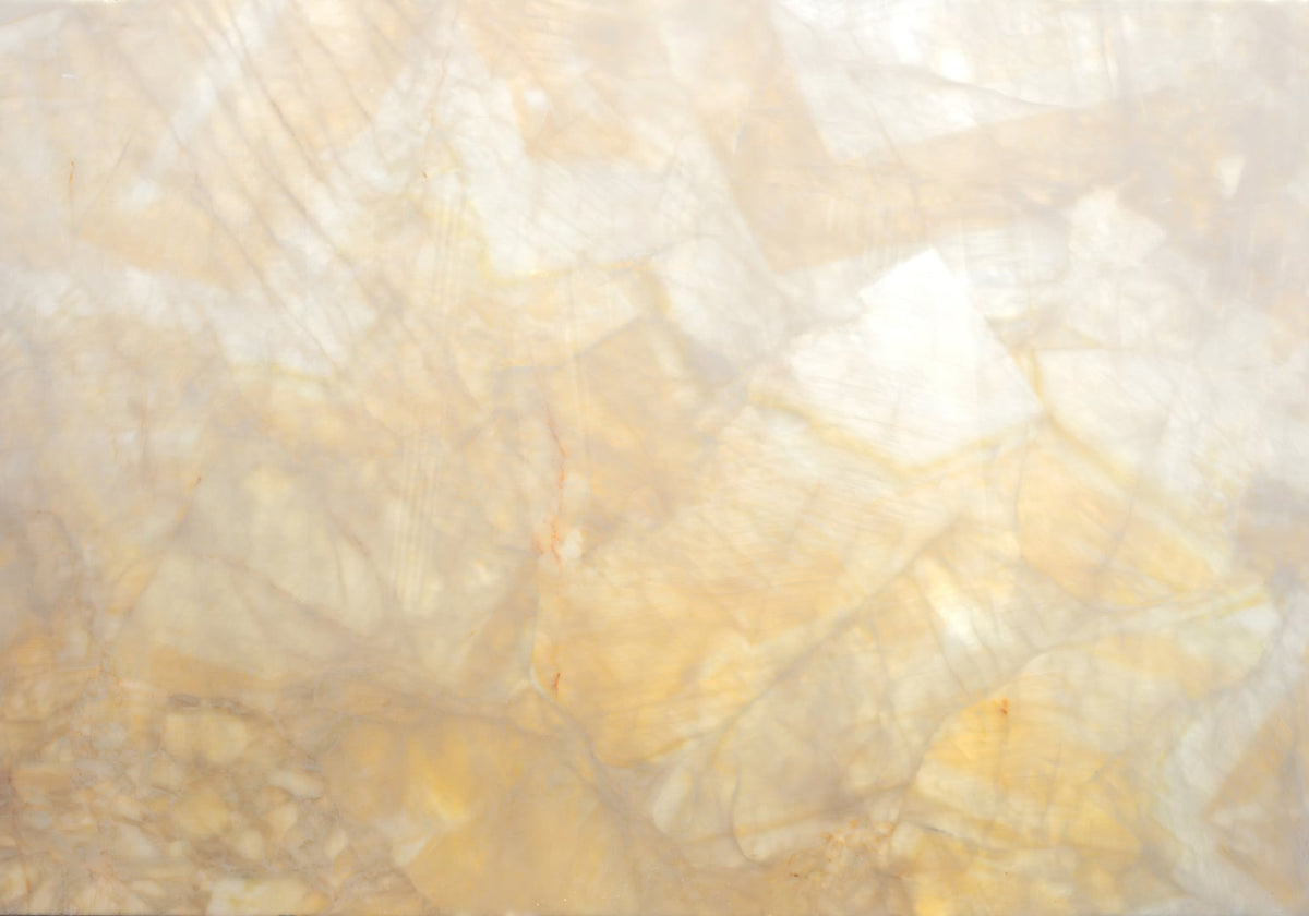 Ivory Onyx Polished Slab Random