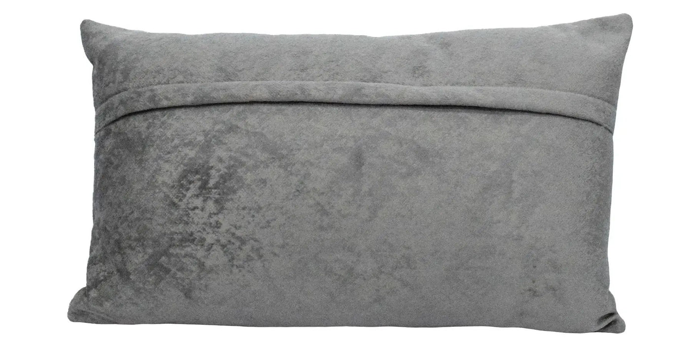 Ivory Square and Lumbar Luxury Velvet Pillow | TRDPL02 by The Rug Decor