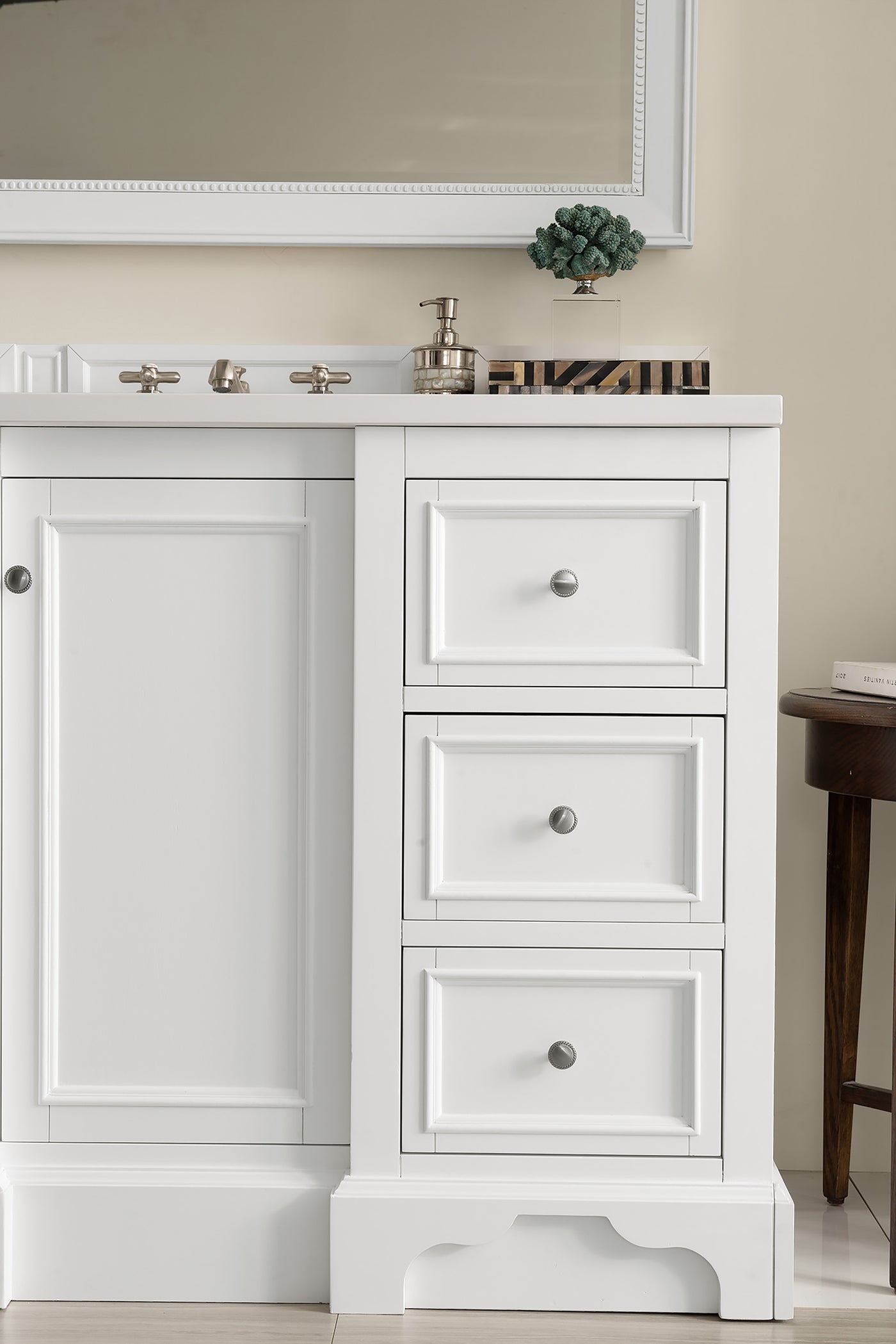 James Martin De Soto 48" Single Bathroom Vanity, Bright White, view 17