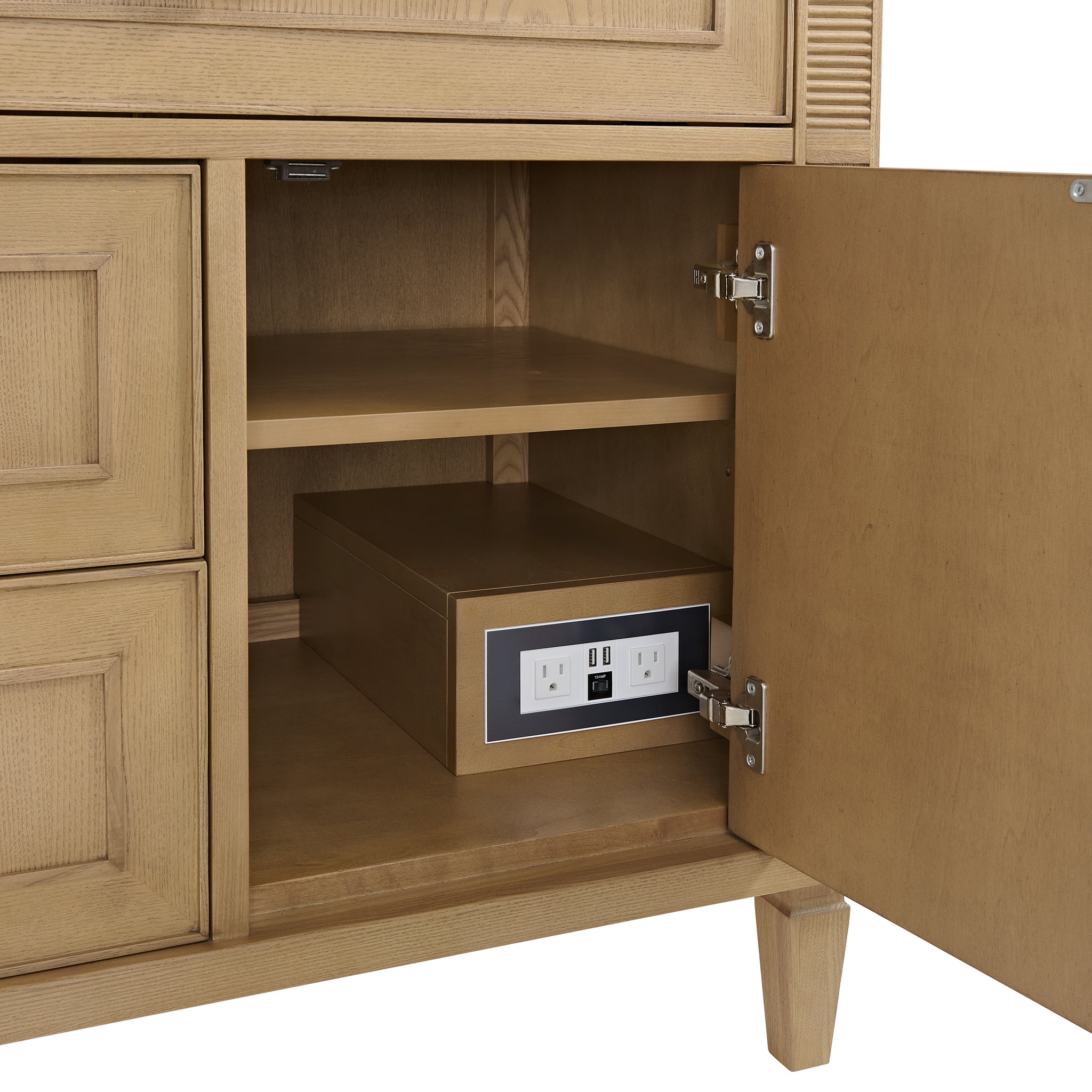 James Martin Lorelai 36" Single Bathroom Vanity, Light Natural Oak, view 20