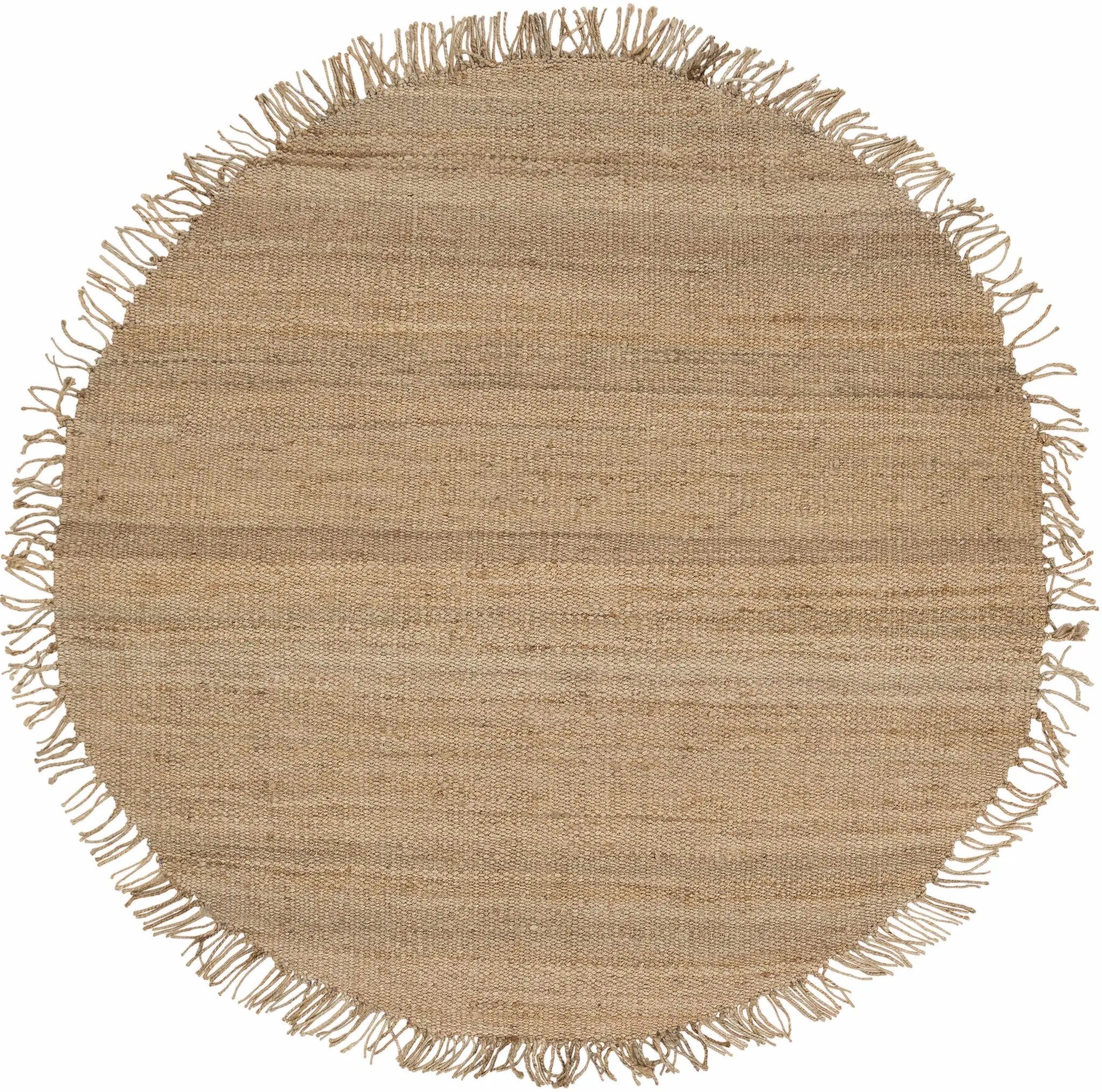 Oaks Perfect Flatweave Jute Rug by Boutique Rugs