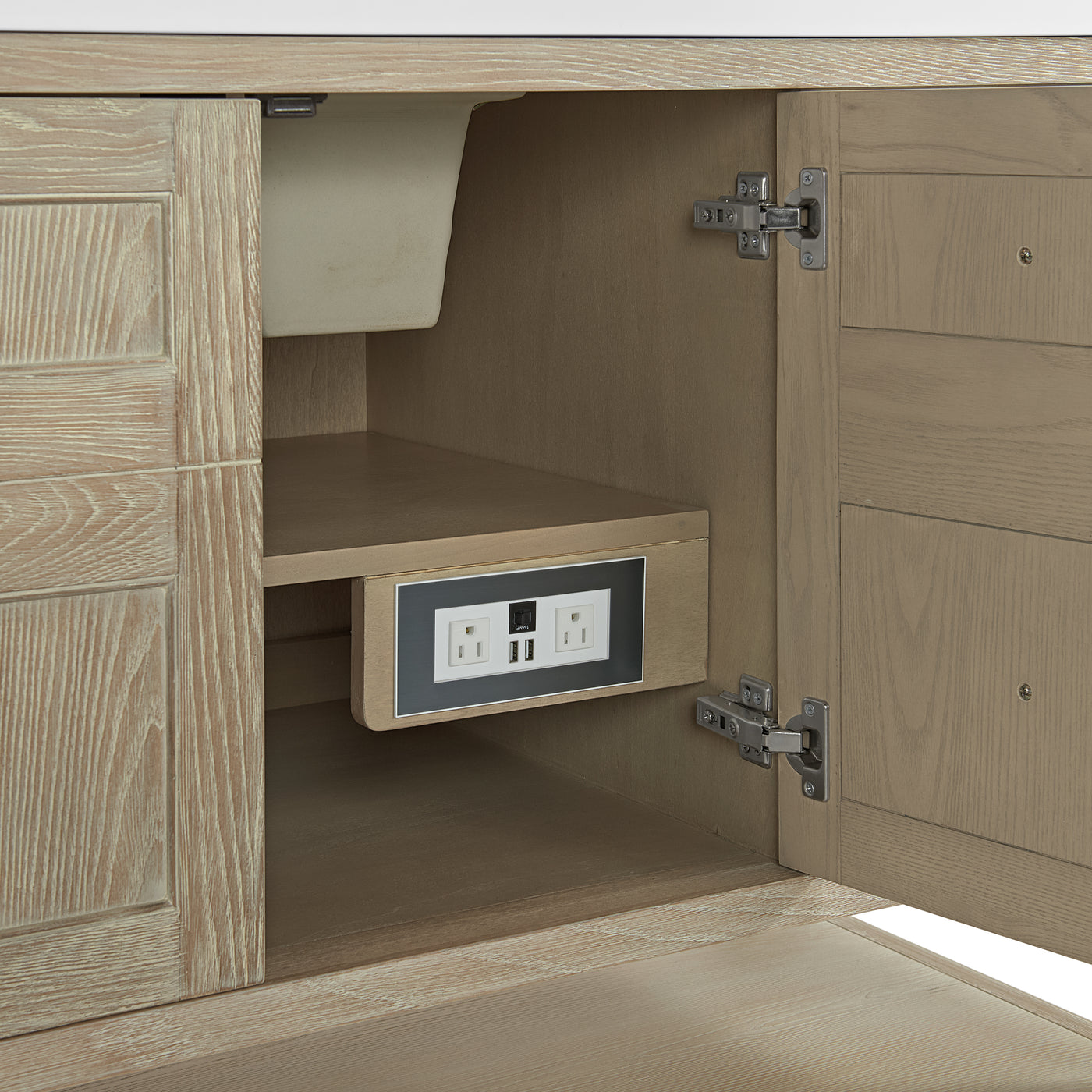 James Martin Breckenridge 72" Double Bathroom Vanity, Bright White, view 38