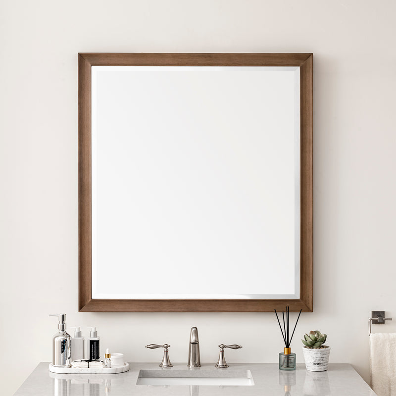 James Martin Glenbrooke 36" Mirror, Whitewashed Walnut, view 2