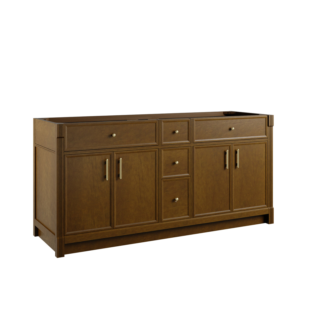 James Martin Bellshire 72" Double Bathroom Vanity, Honey Oak, view 18
