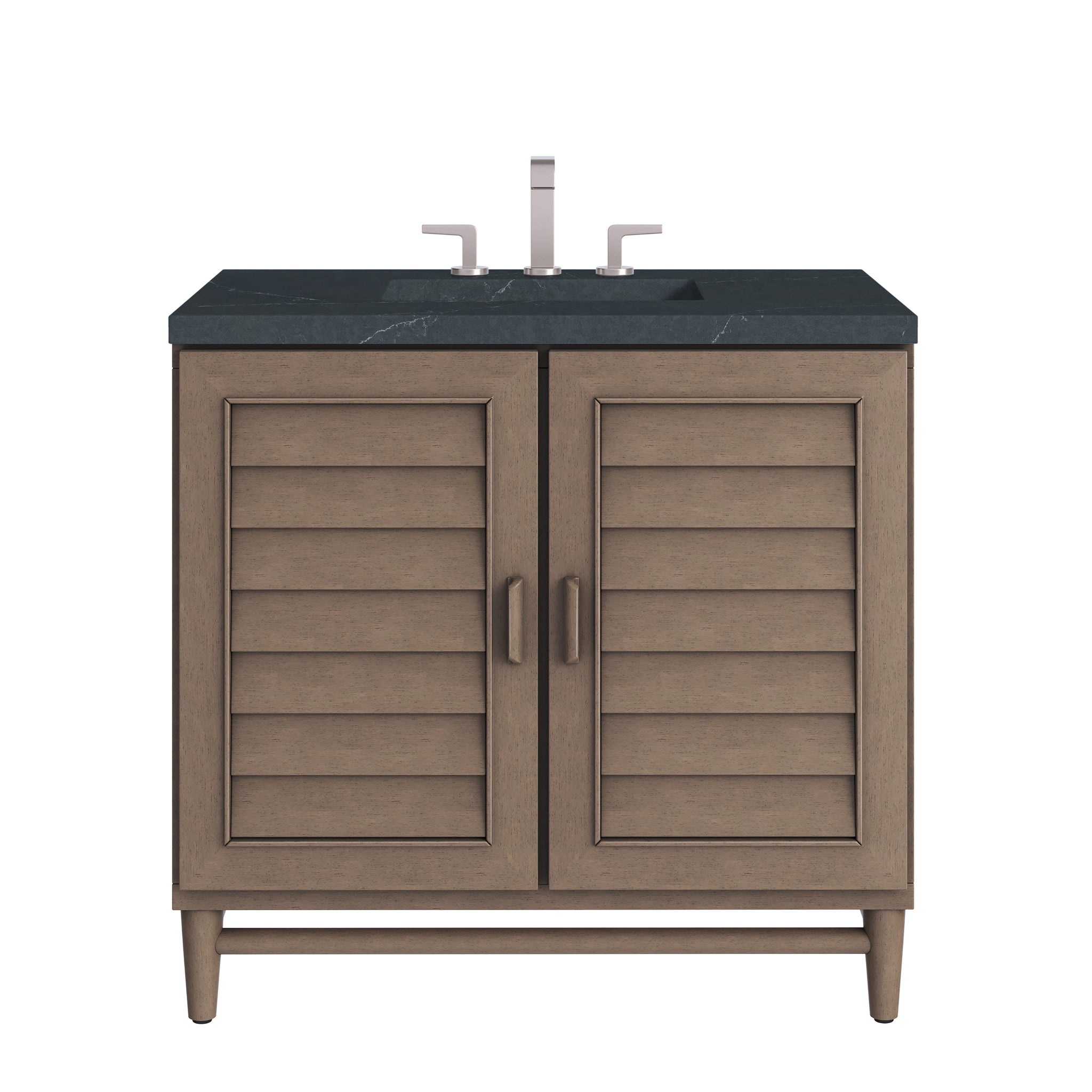 James Martin Portland 36" Single Bathroom Vanity, Whitewashed Walnut, view 33