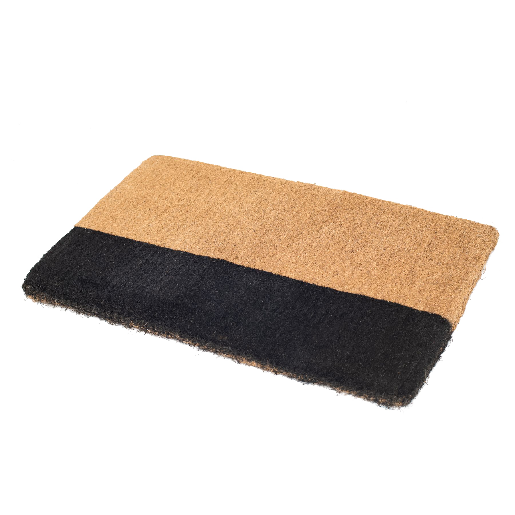 Black Belt Coir Doormat by Fab Habitat