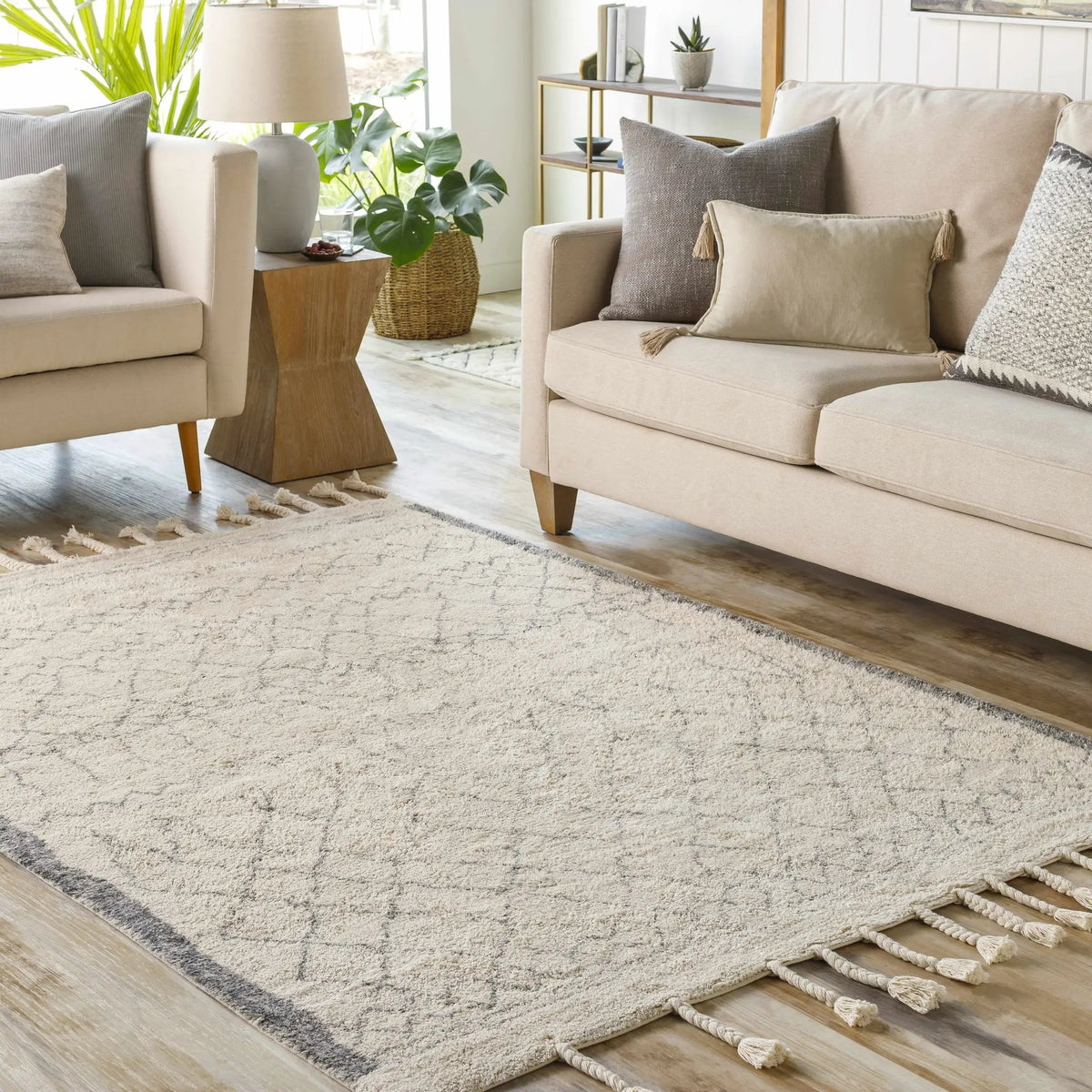 Jacana Area Rug - Clearance, installed in a room