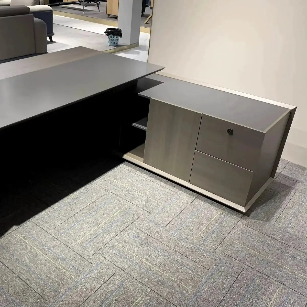 Hurst · Modern L-Shaped Executive Desk by Arc Grove