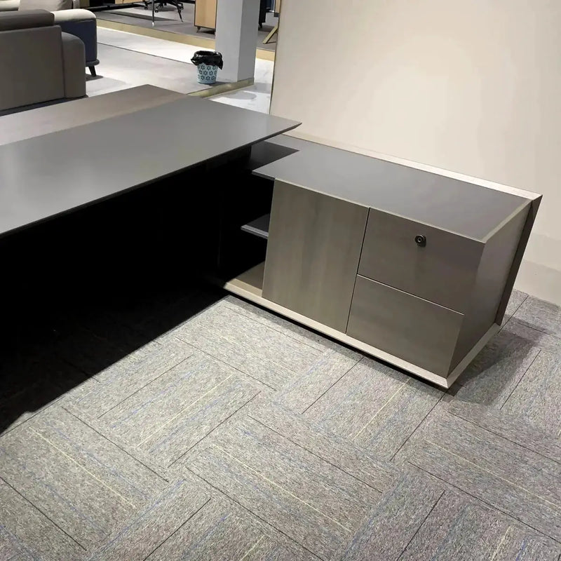 Hurst · Modern L-Shaped Executive Desk by Arc Grove