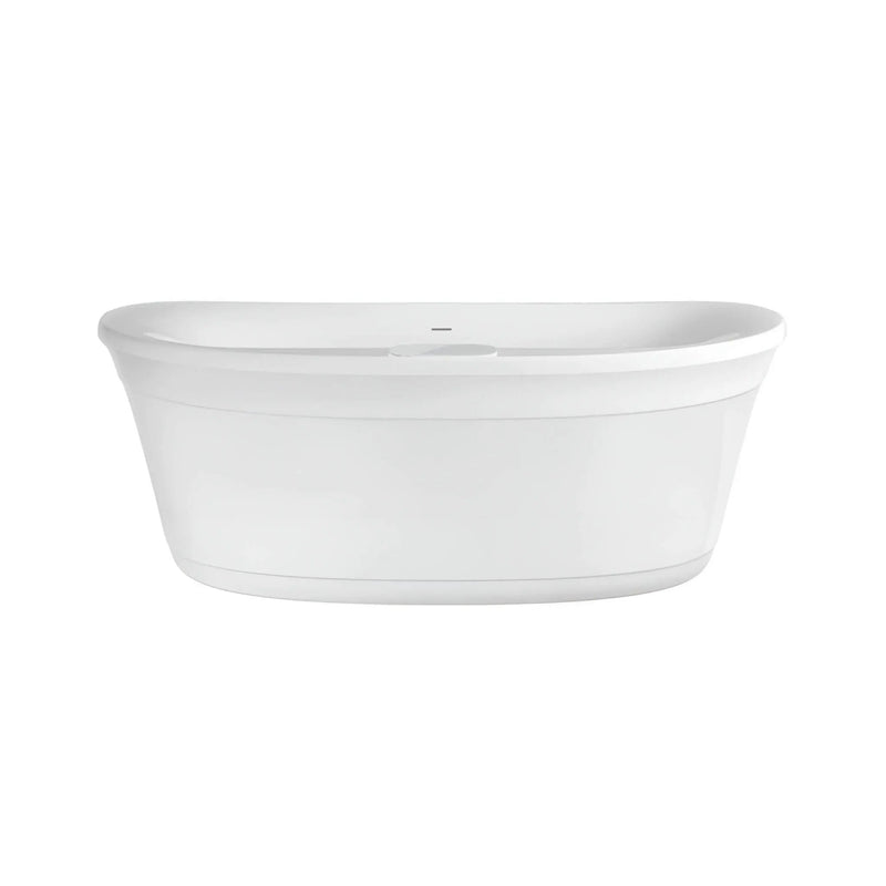 Jacuzzi Arga 67-Inch Classic Swirlpool™ Whirlpool Bathtub [JAGF6735PCL6IPW/M] (SAK85401) by SAKSBY WHOLESALE