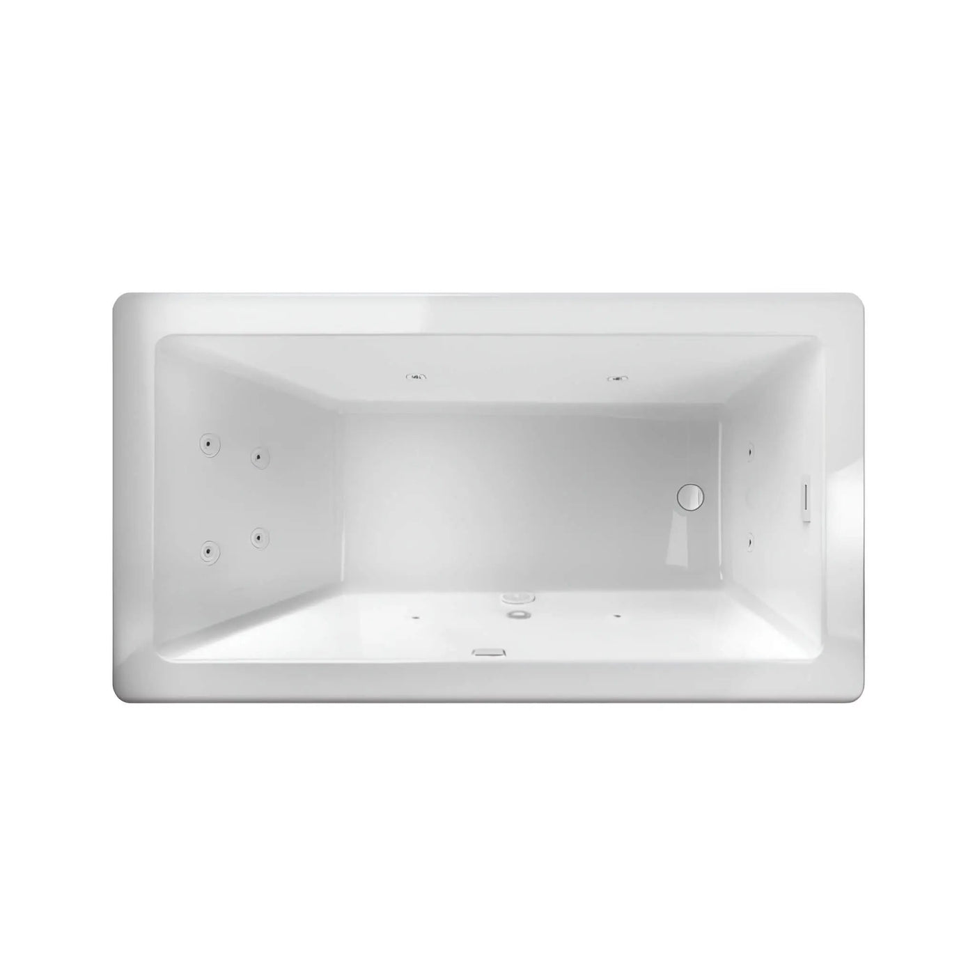 Jacuzzi Bianca 66-Inch Whirlpool Bath [JBIF6636WUR2CPWW/WC] (SAK41632) by SAKSBY WHOLESALE