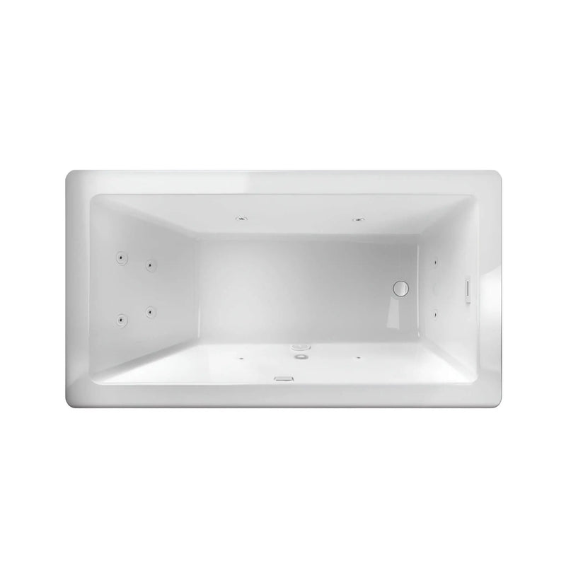 Jacuzzi Bianca 66-Inch Whirlpool Bath [JBIF6636WUR2CPWW/WC] (SAK41632) by SAKSBY WHOLESALE